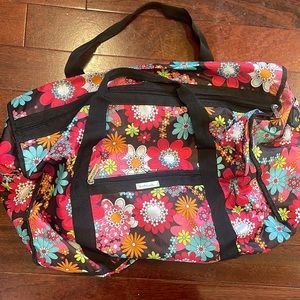 New studio sac, duffel bag. Perfect for gym, travel. Barbiecore.  Barbie floral